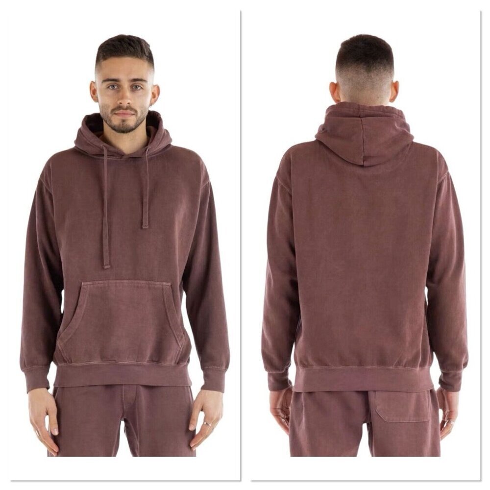 Original Paperbacks Mens Los Feliz Hoodie Sweatshirt Small Crushed‎ Berry - NWOT